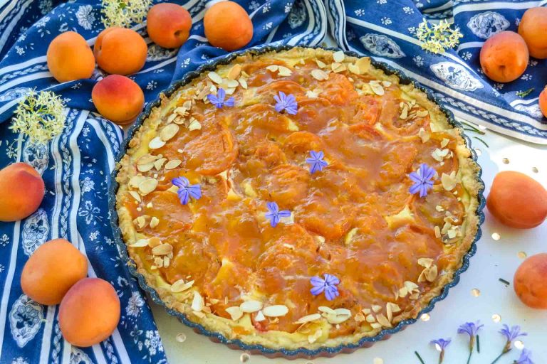 Französische Kirschtarte - Kirschkuchen - Quiche &amp; Tarte Rezepte