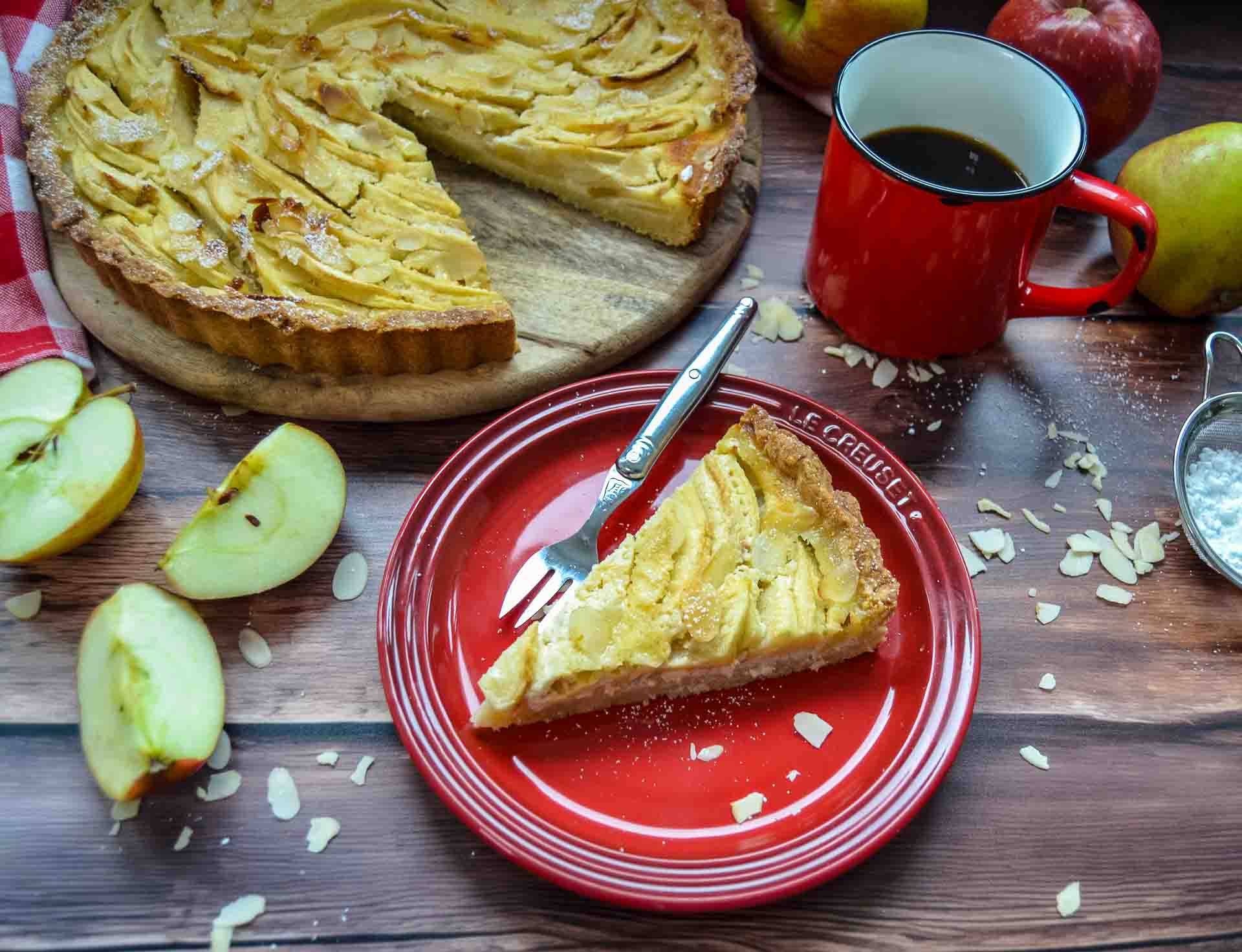 Beste französische Apfeltarte - Quiche &amp; Tarte Rezepte